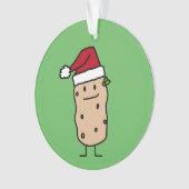 De Aardappels die van de aardappel Gelukkige het Ornament (voorkant)