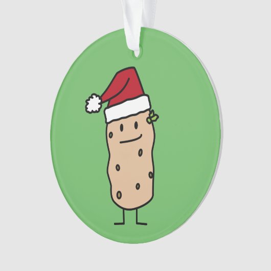 De Aardappels die van de aardappel Gelukkige het Ornament (voorkant)