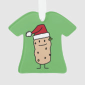 De Aardappels die van de aardappel Gelukkige het Ornament (achterkant)