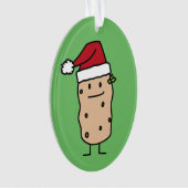 De Aardappels die van de aardappel Gelukkige het Ornament (voorkant)