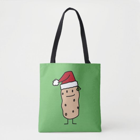 De Aardappels die van de aardappel Gelukkige het Tote Bag (Voorkant)