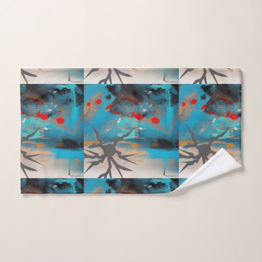 De aardbeving bad handdoek (Handdoek)