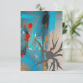 De aardbeving bedankkaart (Staand voorkant)