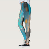 De aardbeving leggings (Links)
