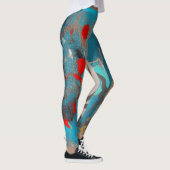 De aardbeving leggings (Rechts)