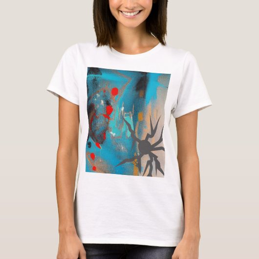 De aardbeving t-shirt (Voorkant)