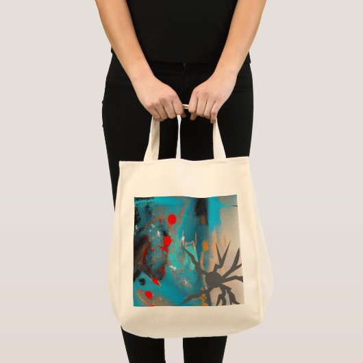 De aardbeving tote bag (Voorkant (product))