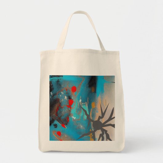De aardbeving tote bag (Voorkant)