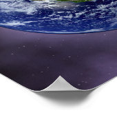 De aarde aan de buitenranden poster (Hoek)