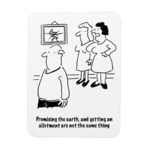 De aarde beloven - Een volkstuin krijgen Magneet