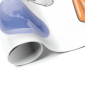 De aarde bewateren cadeaupapier (Rol Hoek)