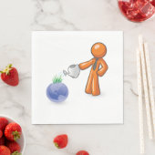 De aarde bewateren servet (Insitu)