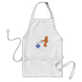 De aarde bewateren standaard schort (Voorkant)