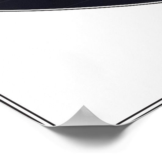 De Aarde bij nacht Poster (Hoek)