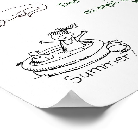 De aarde blijft draaien poster (Hoek)