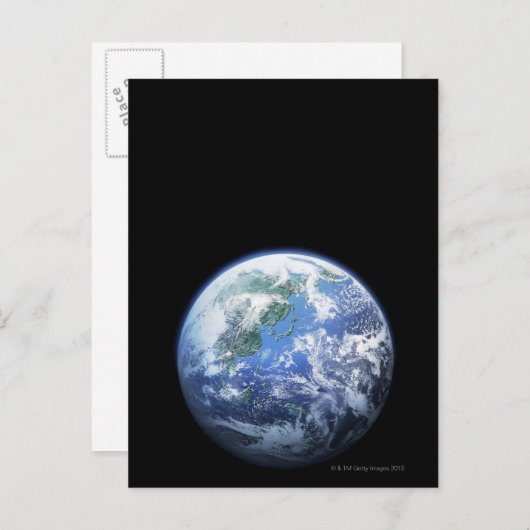 De Aarde Briefkaart (Voorkant / Achterkant)