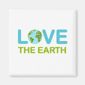 De Aarde Dag Magnet (Voorkant)