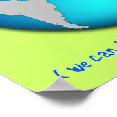 De aarde eerst kunnen we de andere planten later v poster (Hoek)