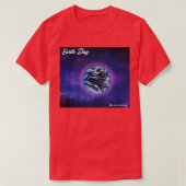 De aarde en de Night Sky1123 T-shirt (Design voorkant)