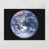 De aarde gezien van Apollo 17 ook bekend als The B Briefkaart (Voorkant)