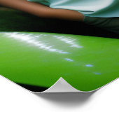 De aarde goed behandelen | Tropische jongen Poster (Hoek)