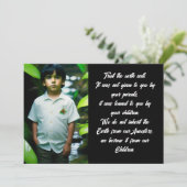 De aarde goed behandelen | Tropische paddestoelen Kaart (Staand voorkant)