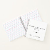 De aarde heeft muziek Notitieboek (Binnen)