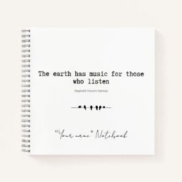 De aarde heeft muziek Notitieboek