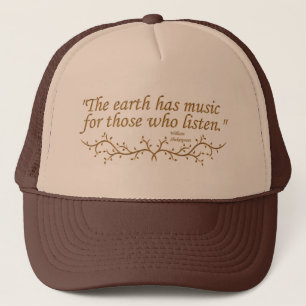 De aarde heeft muziek-Petten Trucker Pet