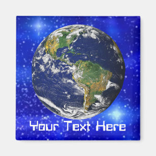 De aarde in ruimtemagneet magneet