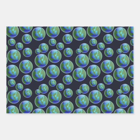 De Aarde Inpakpapier Vel (Voorkant 2)