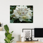 De Aarde is de lords ~Print~ Poster (Thuiskantoor)