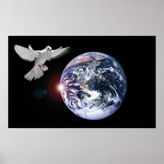 De Aarde is het kunstcanvas van de Lords Poster (Voorkant)