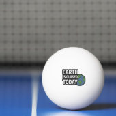 De aarde is vandaag gesloten | Grappig offerte ont Pingpongbal (Net)