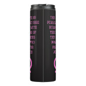 De aarde is Vrouw Thermosbeker (Achterkant)