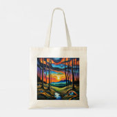 De aarde kijkt tote bag (Achterkant)