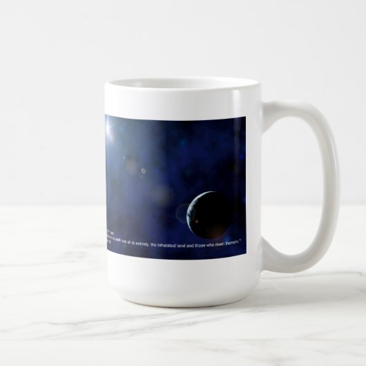 De Aarde Koffiemok (Rechts)