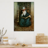 De aarde kon niet antwoorden; noch de Zeeen die ro Poster (Keuken)