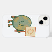 De aarde laadt... Een ogenblik geduld Case-Mate iPhone Case (Achterkant (horizontaal))