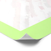 De aarde redden - Groene Grens Poster (Hoek)