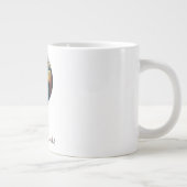 De aarde redden grote koffiekop (Rechts)