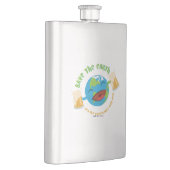 De aarde redden heupfles (Rechts)