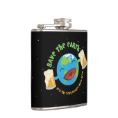 De aarde redden heupfles (Rechts)