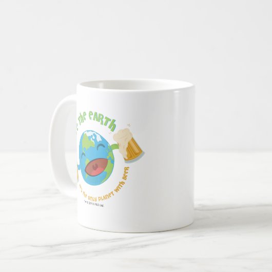 De aarde redden koffiemok (Voorkant links)