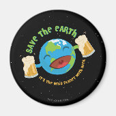 De aarde redden magneet (Voorkant)