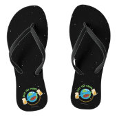 De aarde redden teenslippers (Voetbed)