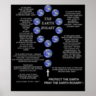 DE AARDE ROSARY POSTER
