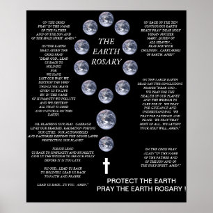 DE AARDE ROSARY POSTER