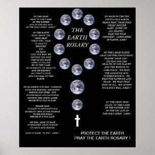 DE AARDE ROSARY POSTER