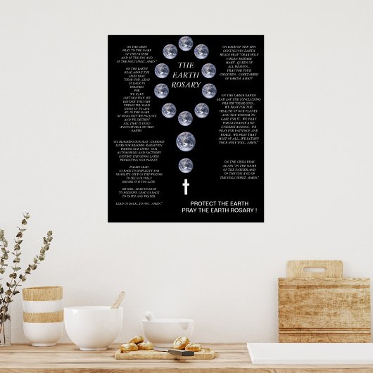 DE AARDE ROSARY POSTER (Keuken)